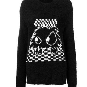 McQ Alexander McQueen Black Monster Sweater